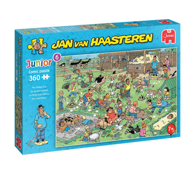 Puzzel Jan van Haasteren Junior De Kinderboerderij 360 stukjes