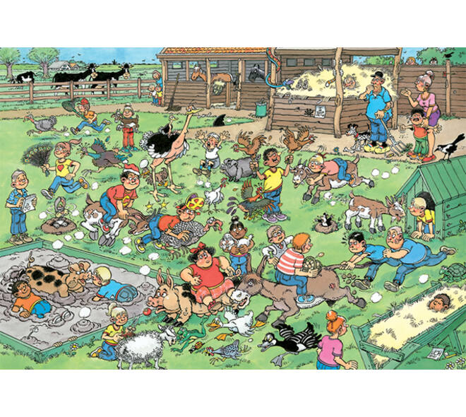 Puzzel Jan van Haasteren Junior De Kinderboerderij 360 stukjes