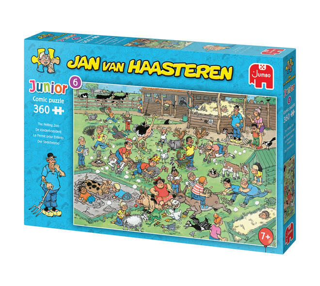 Puzzel Jan van Haasteren Junior De Kinderboerderij 360 stukjes