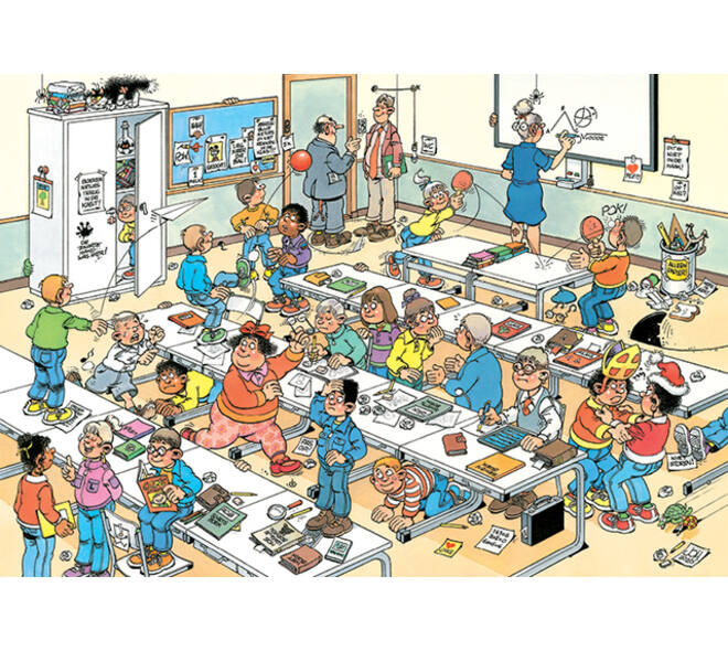 Puzzel Jan van Haasteren Junior Het Klaslokaal 360 stukjes