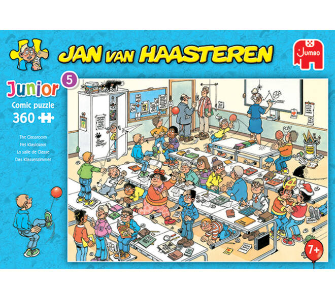 Puzzel Jan van Haasteren Junior Het Klaslokaal 360 stukjes