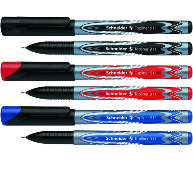 Fineliner Schneider Topliner 911 0.4mm blauw