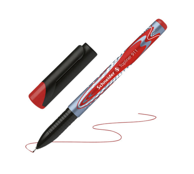 Fineliner Schneider Topliner 911 0.4mm rood