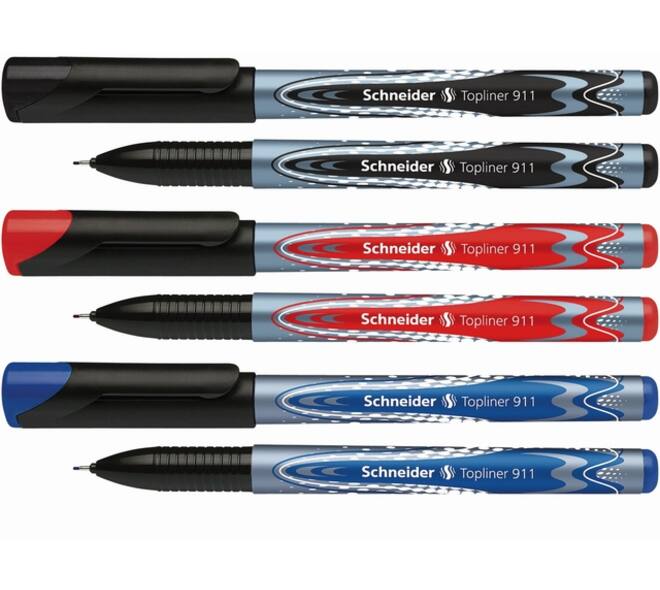Fineliner Schneider Topliner 911 0.4mm rood