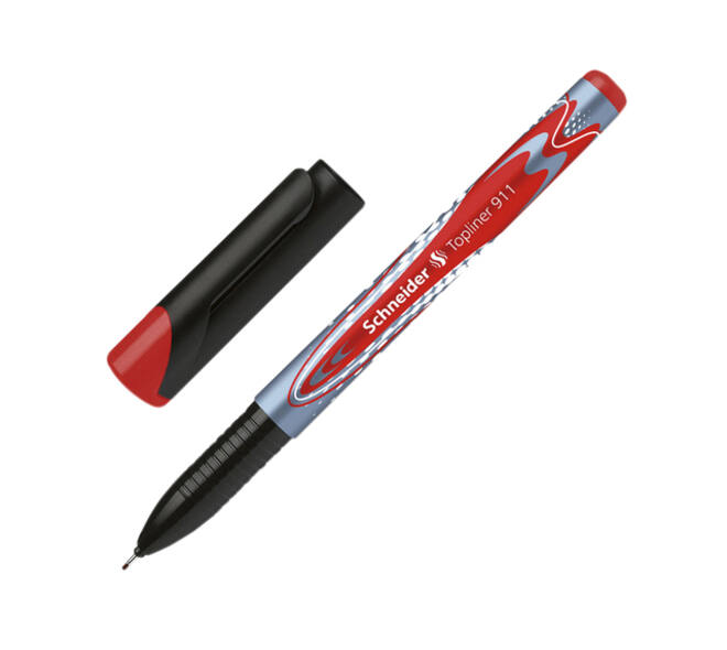 Fineliner Schneider Topliner 911 0.4mm rood