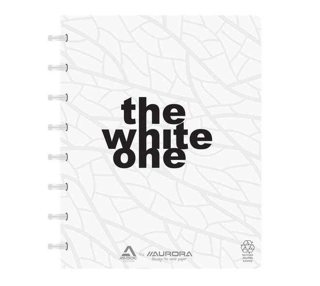 Schrift Adoc Recycled A5 blanco 144 pagina's 80gr wit