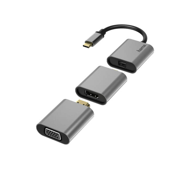 Adapter Hama Video 6-in-1 aluminium
