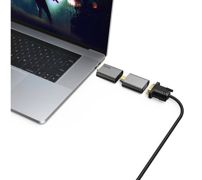 Adapter Hama Video 6-in-1 aluminium