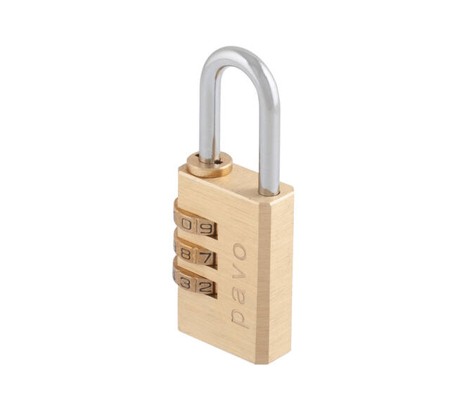Hangslot Pavo met cijferslot 41x28x12mm