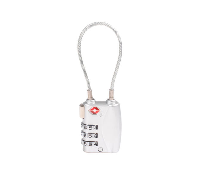 Hangslot Pavo met cijferslot en kabel TSA