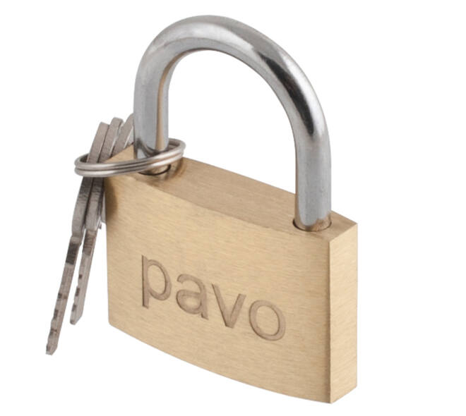 Hangslot Pavo  40mm
