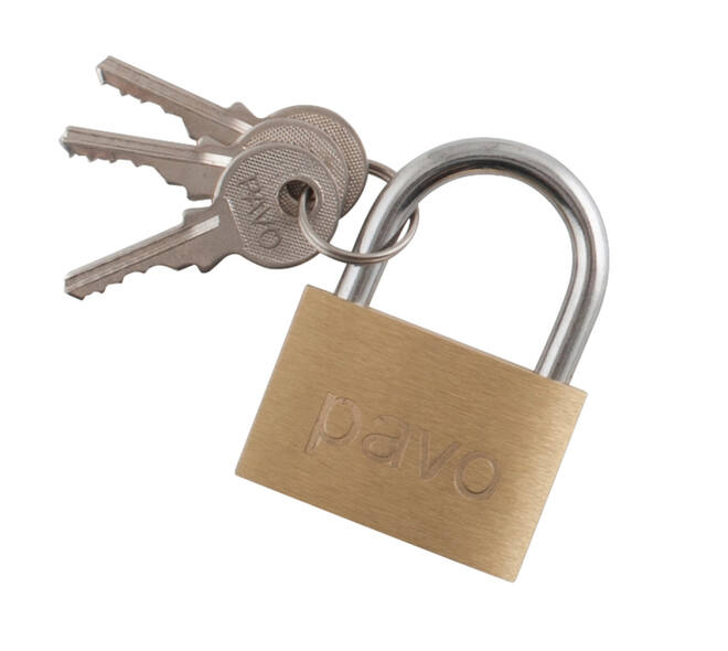 Hangslot Pavo  40mm
