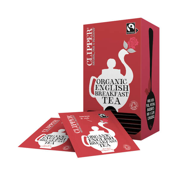 Thee Clipper English breakfast bio 25 zakjes