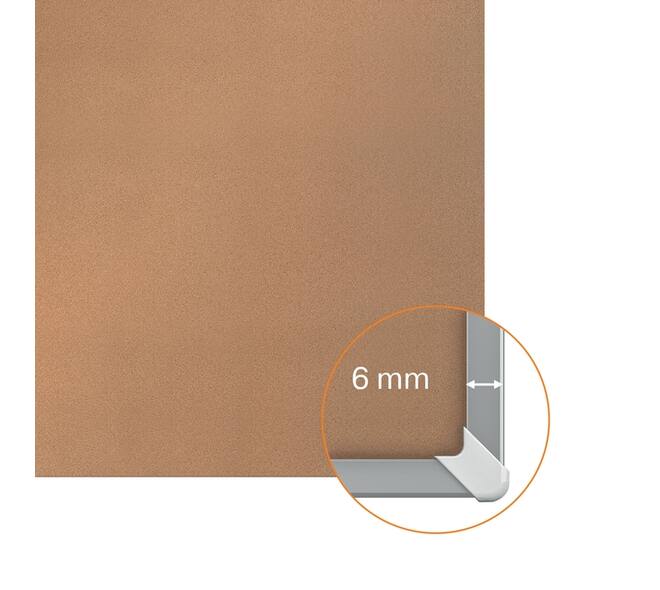 Prikbord Nobo Impression Pro widescreen 69x122cm kurk