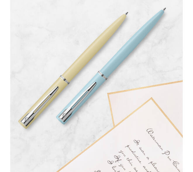 Balpen Waterman Allure pastel blue CT medium