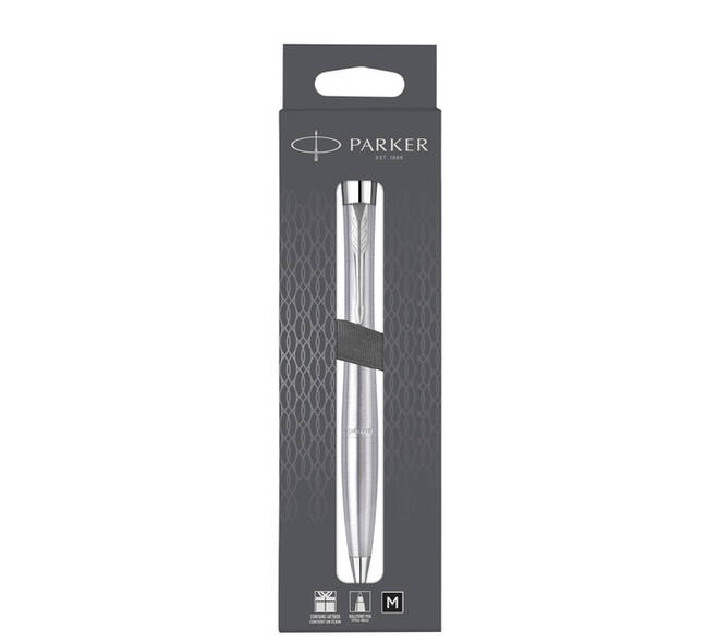 Balpen Parker Urban twist metro metallic CT medium blister à 1 stuk
