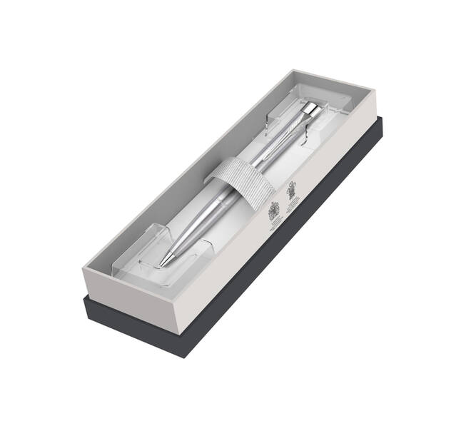 Balpen Parker Urban twist metro metallic CT medium blister à 1 stuk