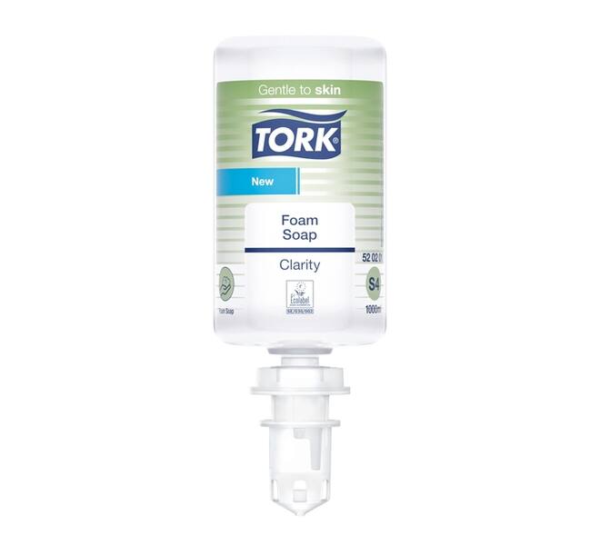 Handzeep Tork S4 Premium schuim 1000ml Clarity 520201