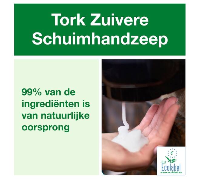 Handzeep Tork S4 Premium schuim 1000ml Clarity 520201