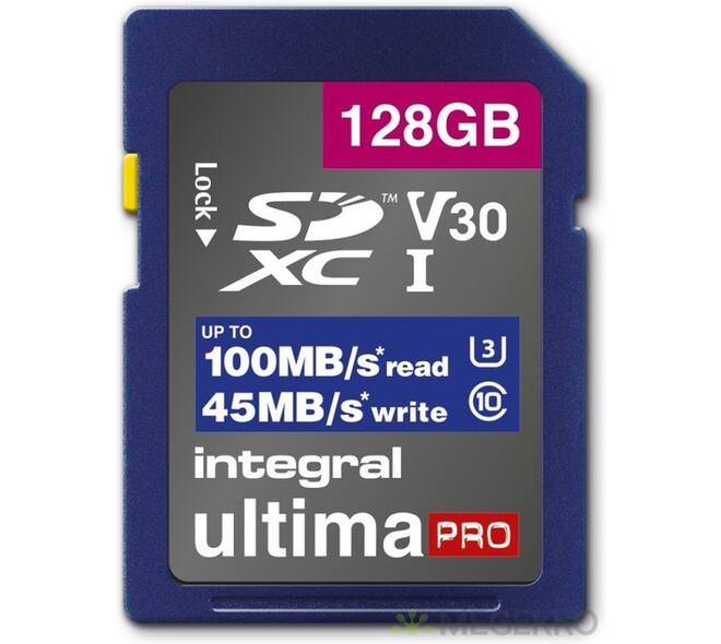 Geheugenkaart Integral SDHC-XC 128GB