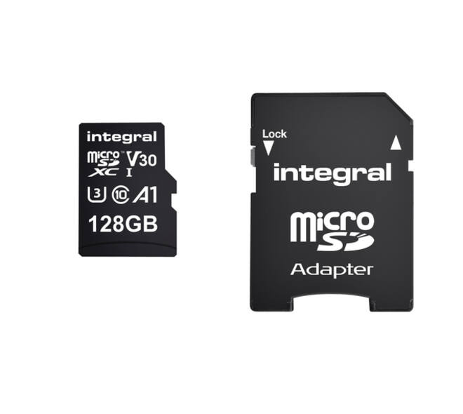 Geheugenkaart Integral microSDXC 128GB