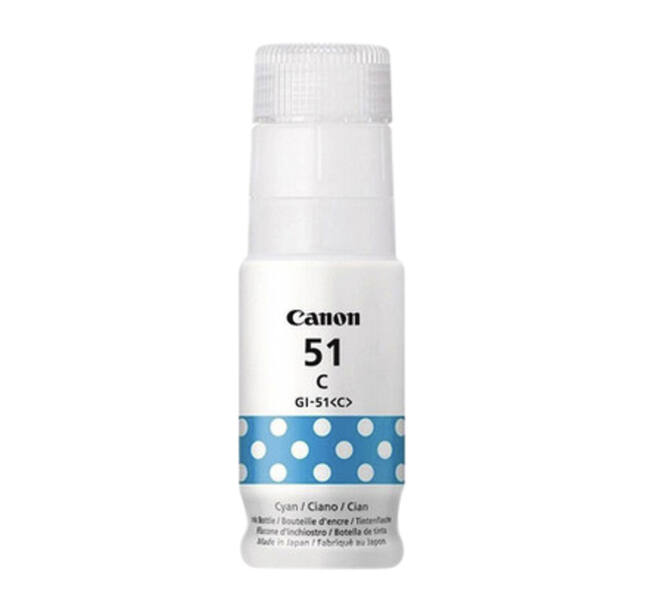 Navulinkt Canon GI-51 blauw