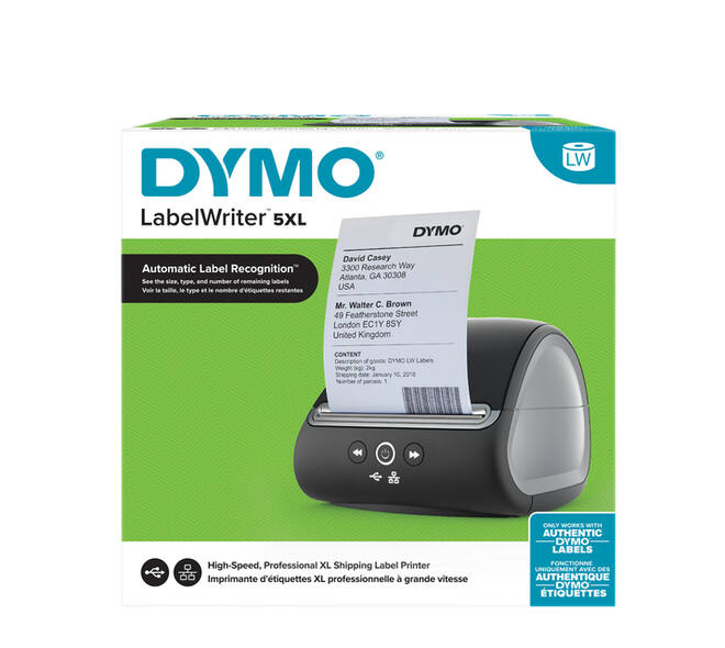 Labelprinter Dymo LabelWriter 5XL desktop zwart