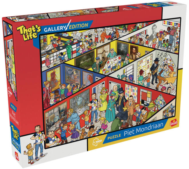 That's Life Gallery edition: Piet Mondriaan 1000st
