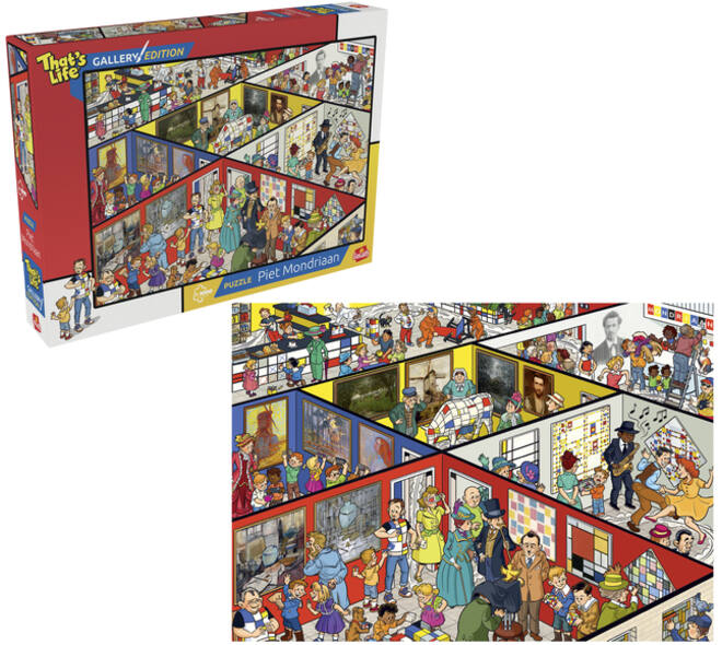 That's Life Gallery edition: Piet Mondriaan 1000st