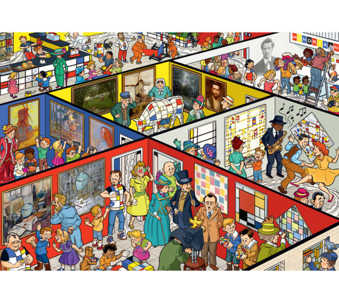 That's Life Gallery edition: Piet Mondriaan 1000st