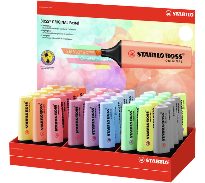 Markeerstift STABILO BOSS Original 70/45 pastel assorti
