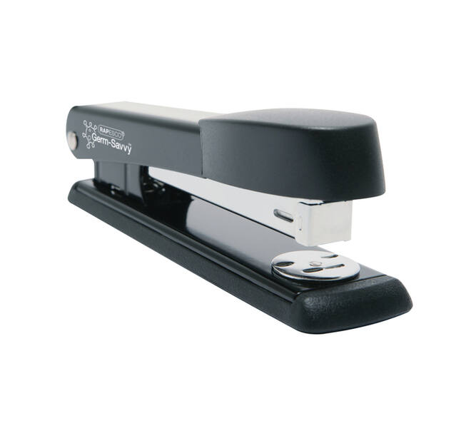 Nietmachine Rapesco Germ-Savvy Traditional Metal Marlin antibacterieel zwart