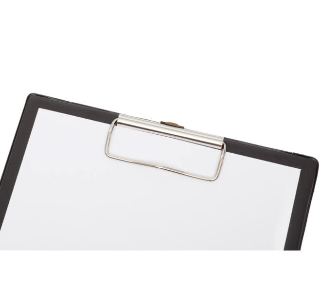 Klembord MAUL A5 staand PVC zwart