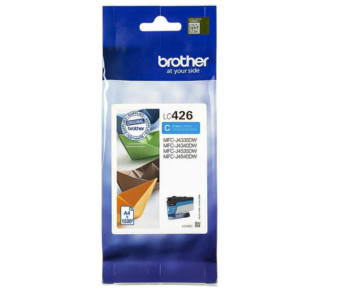 Inktcartridge Brother LC-426C blauw