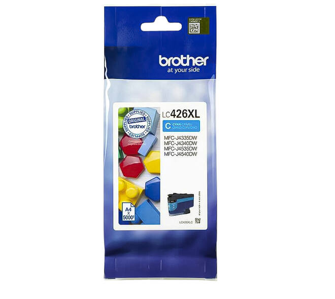 Inktcartridge Brother LC-426XLC blauw