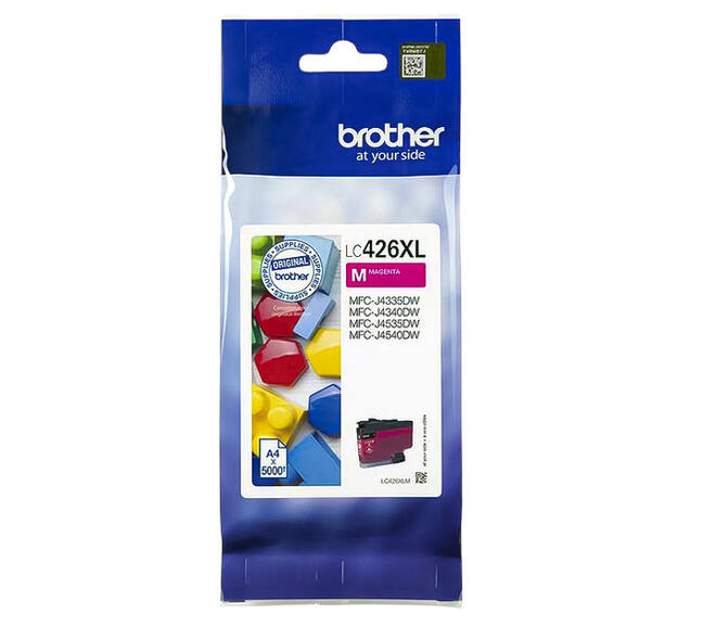 Inktcartridge Brother LC-426XLM rood