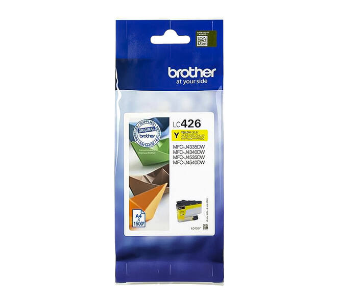 Inktcartridge Brother LC-426Y geel