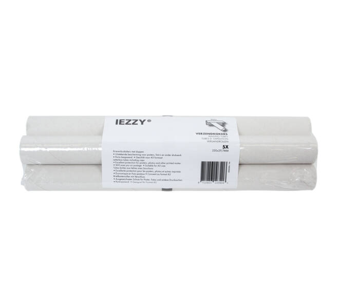 Verzendkoker iezzy a3 330x29.7x1.2mm 5 stuks