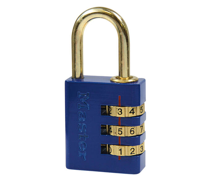 Hangslot MasterLock combinatieslot messing 30mm