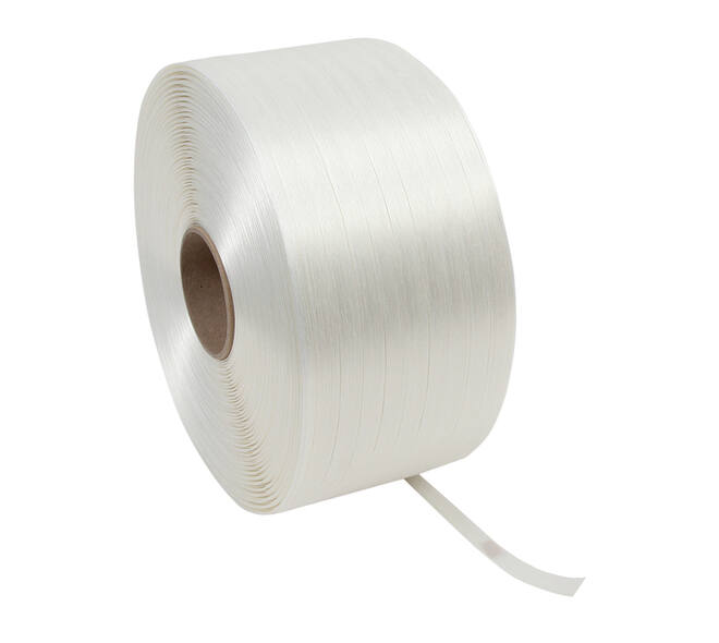 Textielband iezzy 13mmx1100m kern 76mm