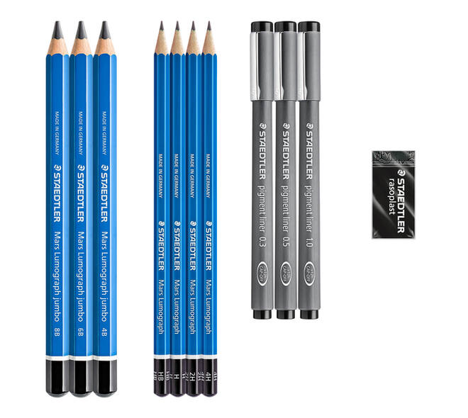 Potlood Staedtler Design Journey schetsset 12-delig