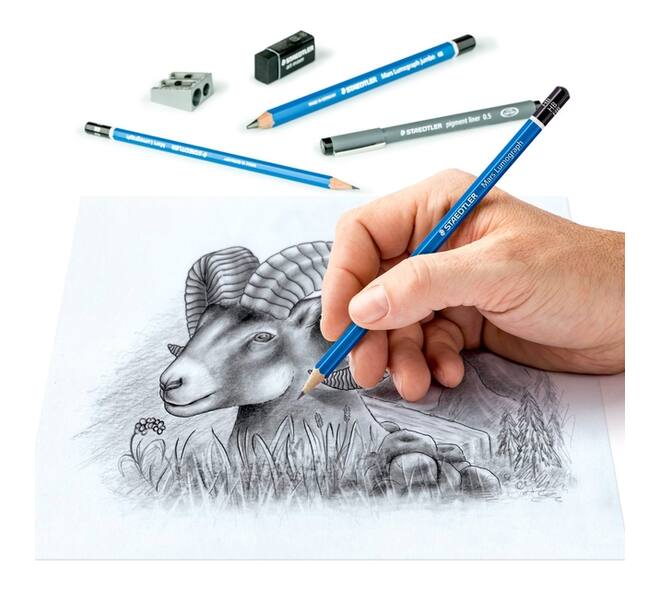 Potlood Staedtler Design Journey schetsset 12-delig