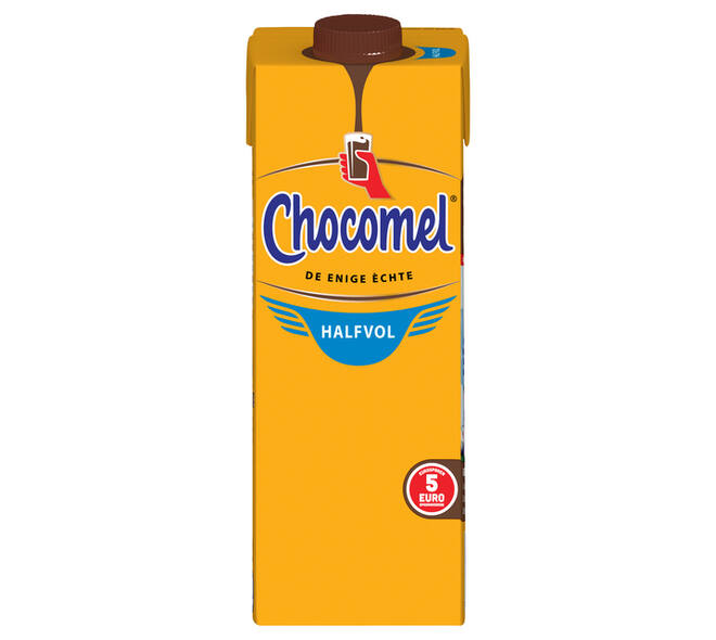 Chocolademelk Chocomel halfvol 1 liter