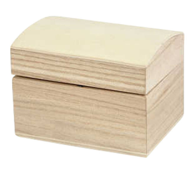 Schatkist Creativ Company 8x6x4.5cm hout
