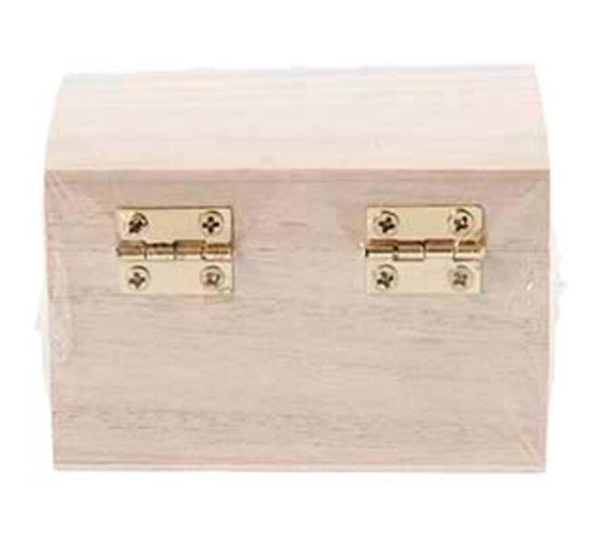 Schatkist Creativ Company 8x6x4.5cm hout