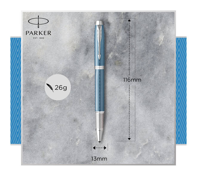 Rollerpen Parker IM Premium blue CT fijn
