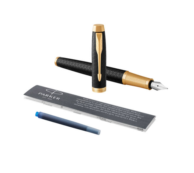 Vulpen Parker IM Premium black GT fijn