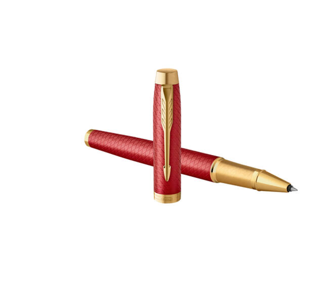 Rollerpen Parker IM Premium deep red GT fijn