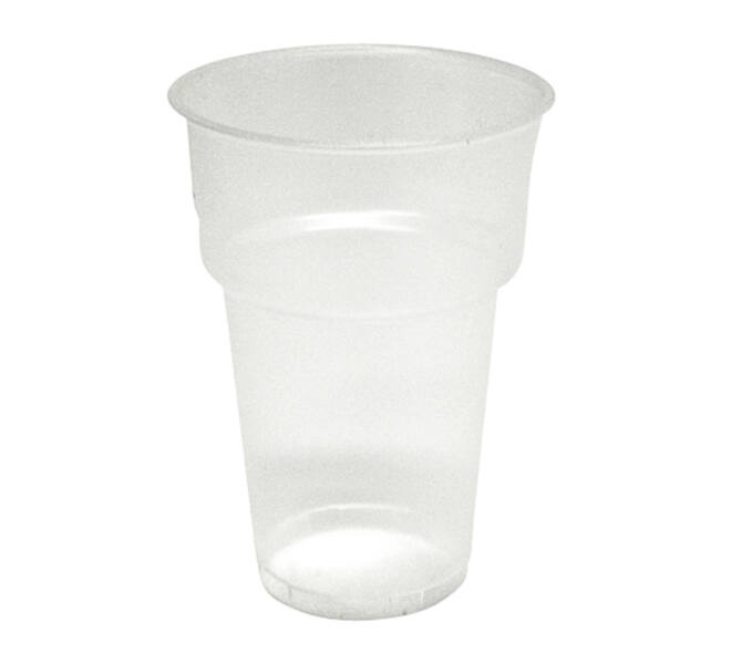 Beker IEZZY bier 250ml PP 50 stuks transparant