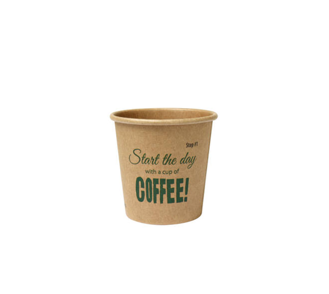 Beker IEZZY coffee-to-go 118ml karton 50 stuks